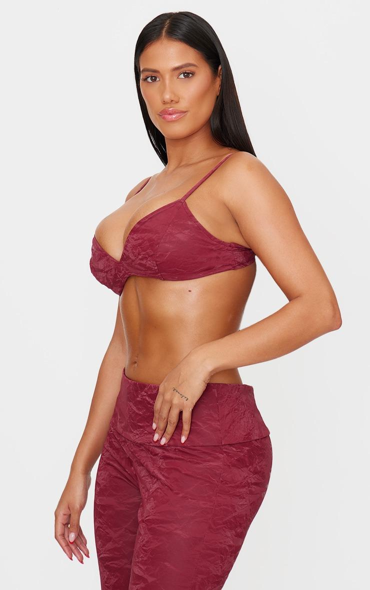 Брюки Pretty Little Thing CNK5474 р. 42 Бордовий - фото 2 Брюки Pretty Little Thing CNK5474 р. 42 Бордовий - фото 2