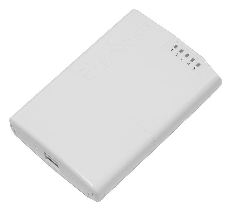 Маршрутизатор Mikrotik PowerBox 5xLan 125x178x48 мм RB750P-PBr2 White