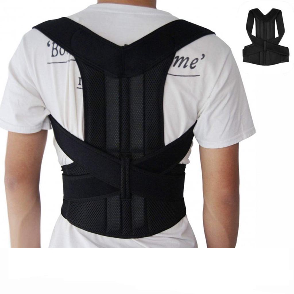 Корсет ортопедический для коррекции осанки Back Pain Help Support Belt M Черный (1008586-Black-M) - фото 2