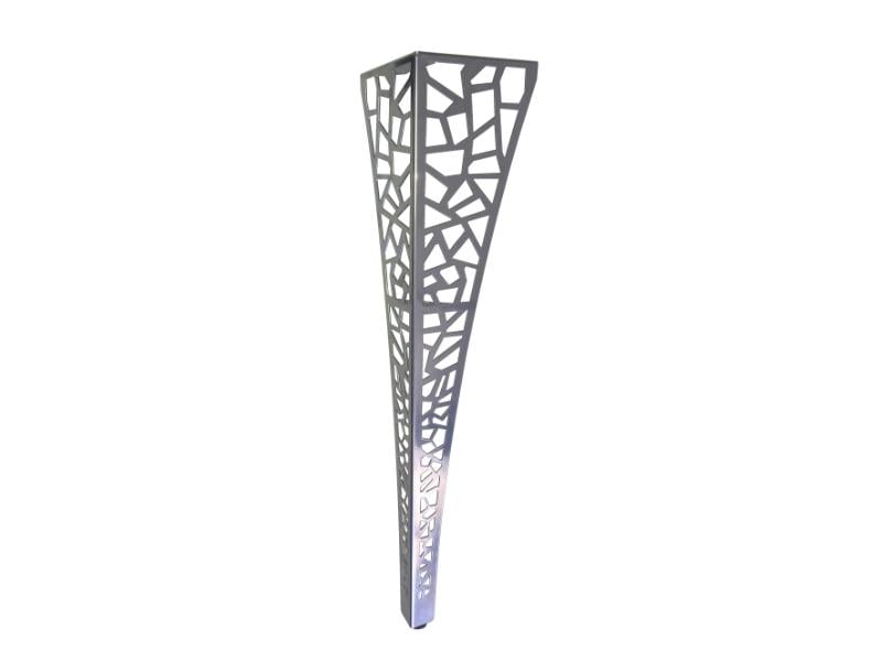 Ніжки для стола Trend Decor Premium BS 059 71x15 см 4 шт. Сріблястий (BS 059)