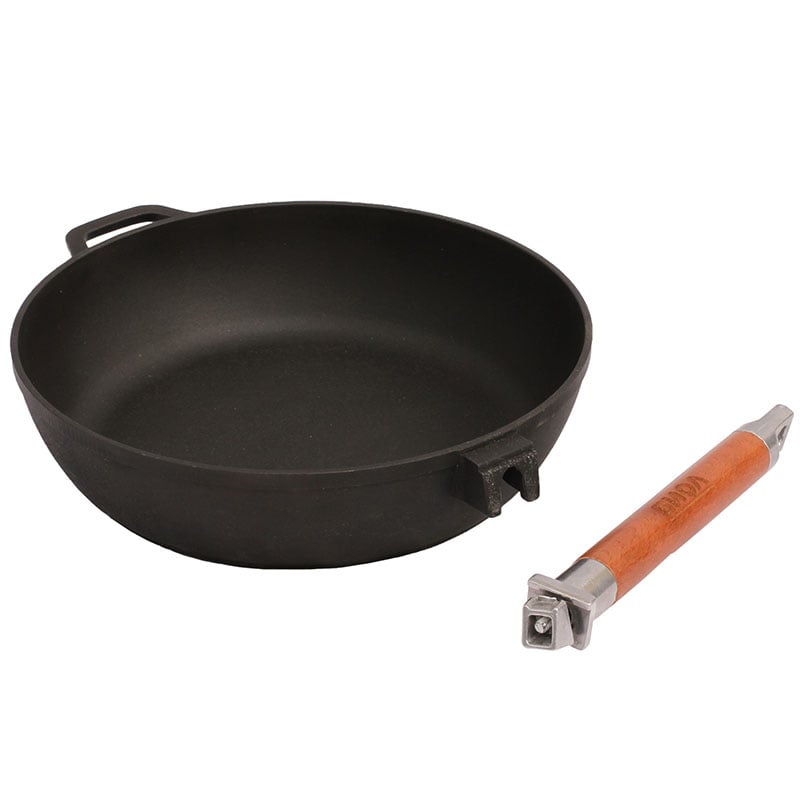 Чавунна сковорідка Биол Класік висока зі зйомною ручкою 26 см