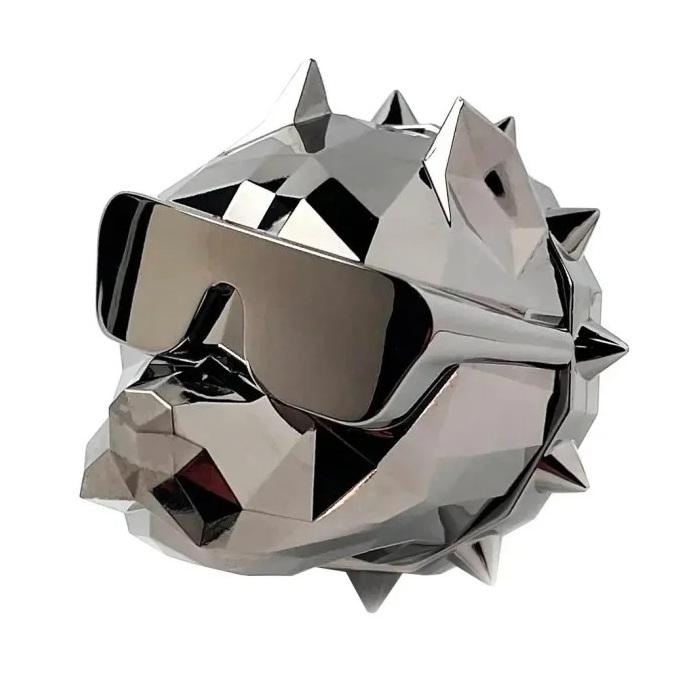 Ароматизатор автомобильный на решетку Питбуль Черный (3791-Leader)