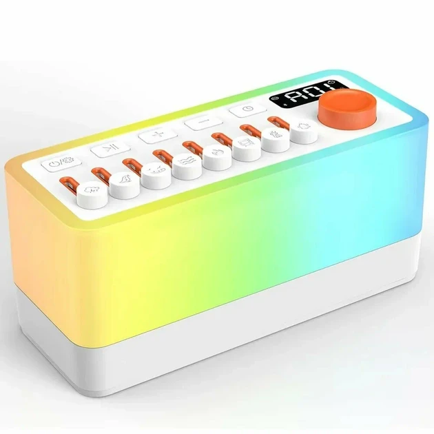 Ночник колонка с подсветкой J oyPro S660Pro 3в1 генератор белого шума (10352)