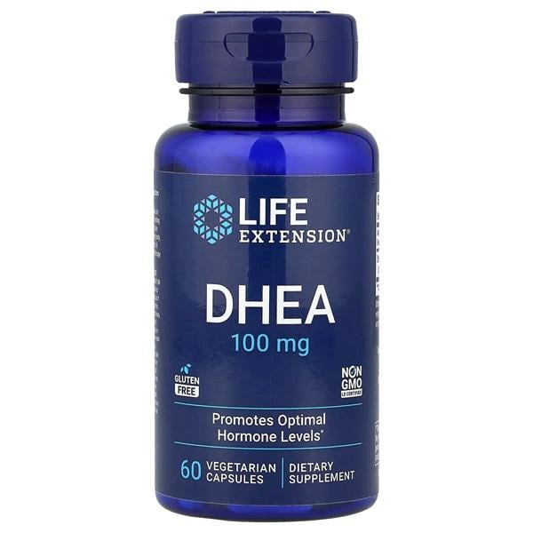 ДГЭА Life Extension DHEA 100 мг 60 Veg Caps