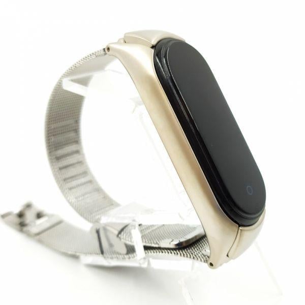 Ремешок-браслет металлический TCCG для Mi Band 5 (12606165) Ремешок-браслет металлический TCCG для Mi Band 5 (12606165)