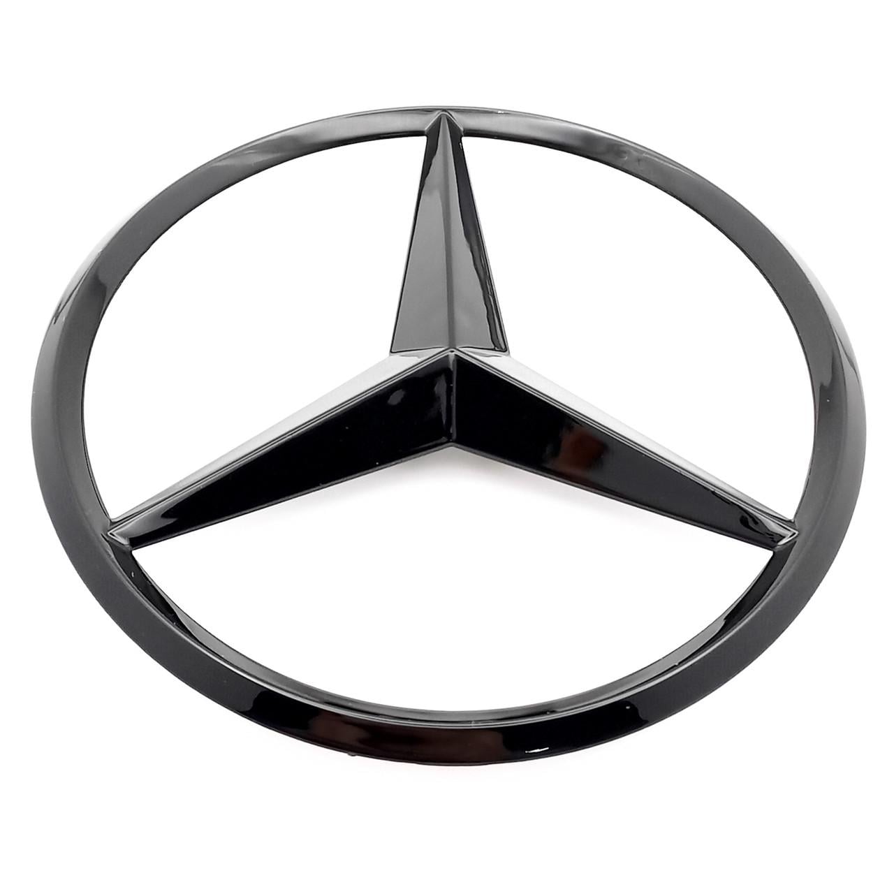 Эмблема Mercedes 89х89 мм Черный (A166 817 00 16 ML GLE W166)