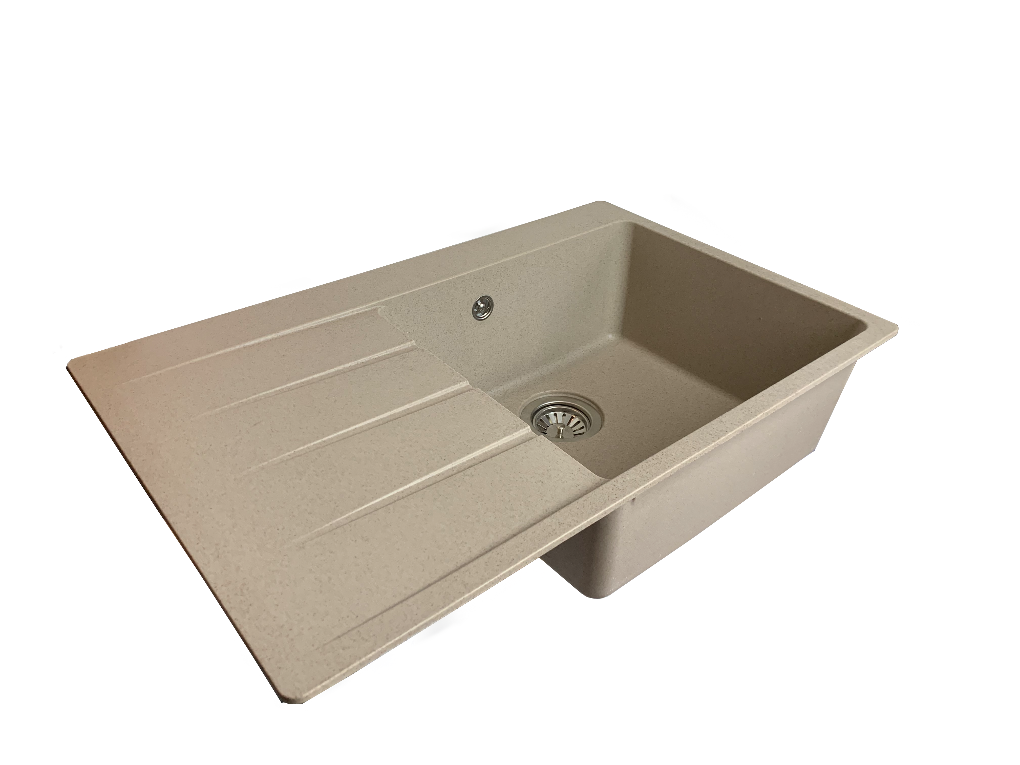 Мойка для кухни VECTOR Forest 78x50 см чаша справа Бежевый (052ab882)