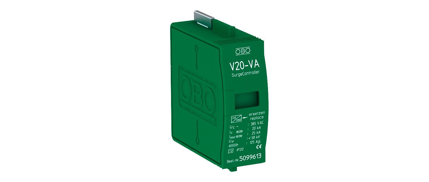 Картридж змінний OBO bettermann V20-VA 0 1P 25кА 385 клас 2 С (5099613)