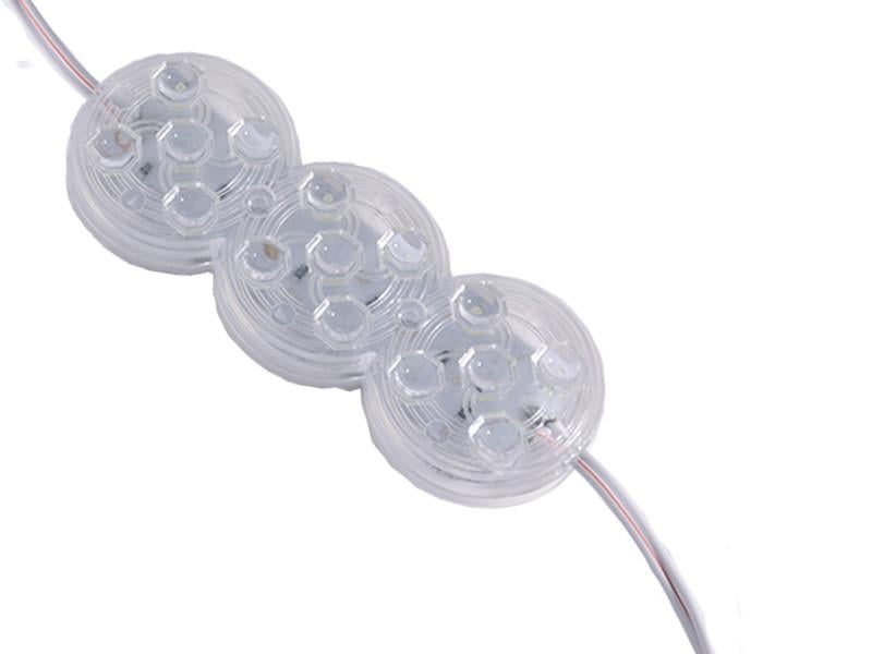Светодиодный модуль 12В SMD2835 15 LED IP65 6000K холодный белый (4991)