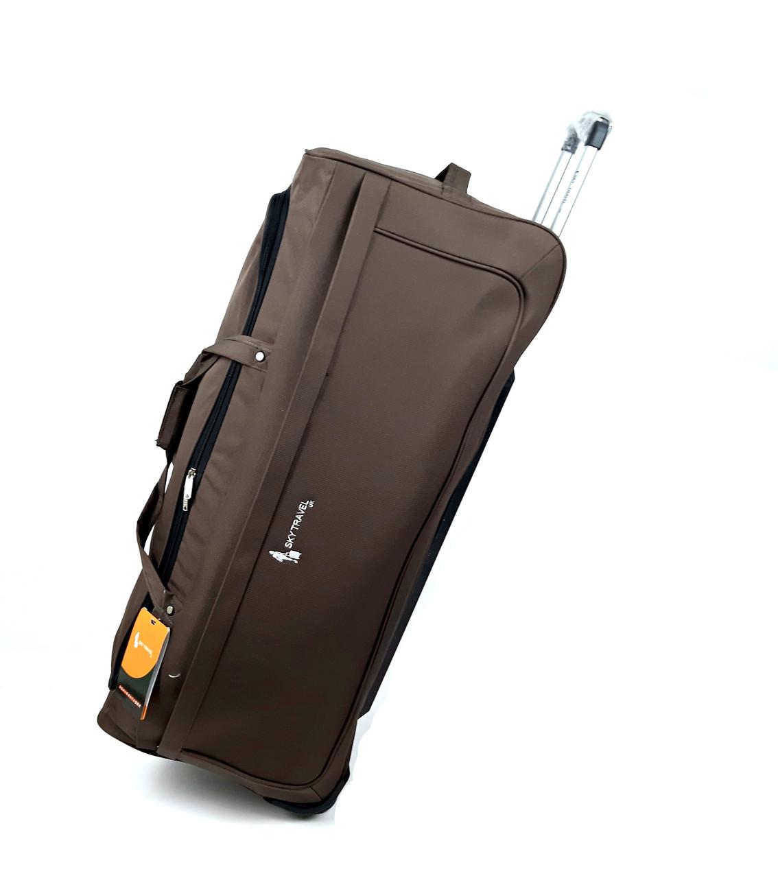 Сумка дорожня Sky Travel 62х31х28 см 60 л Коричневий (1053) - фото 6 Сумка дорожня Sky Travel 62х31х28 см 60 л Коричневий (1053) - фото 6