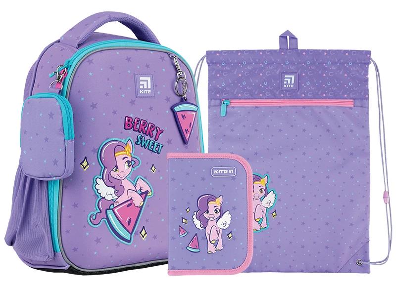 Набор KITE Education My Little Pony рюкзак школьный каркасный/пенал/сумка для обуви (202816)