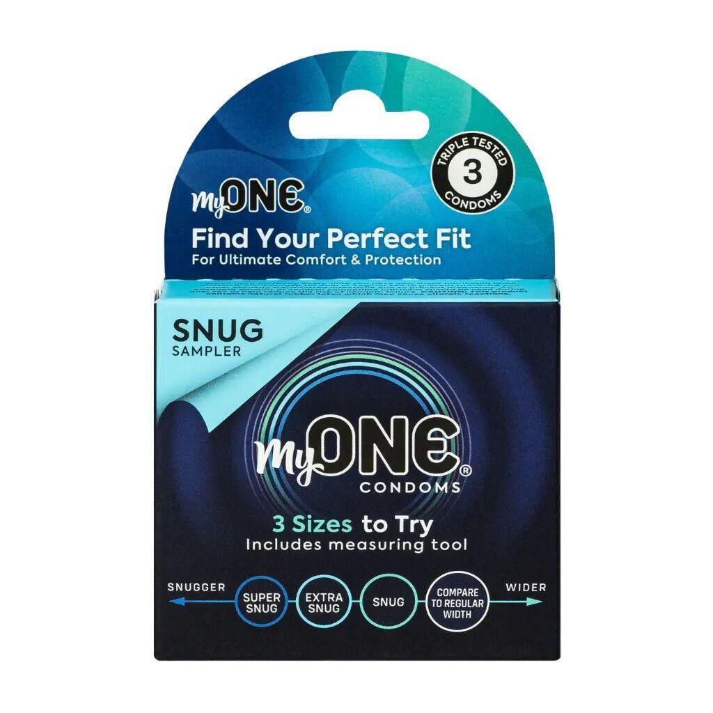 Презервативи MyONE Snug 3 Sampler 3 шт. (BLS1246)