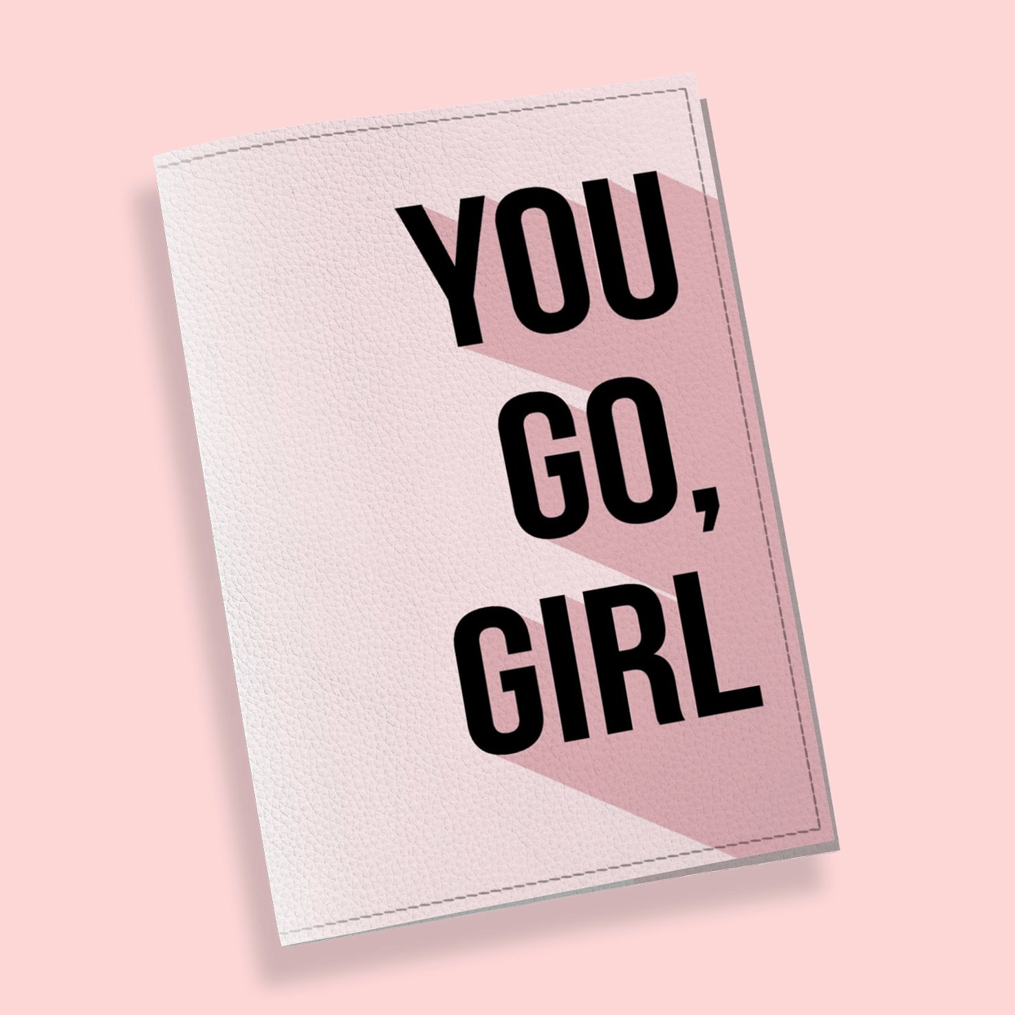 Обложка на паспорт The cover "You go girl" 9,6x13,3 см (908002)