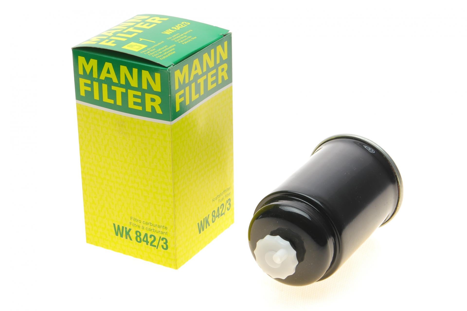 Фильтр топливный Mann-Filter для VW LT 2,4D/T3 1,6D/TD -88 (WK 842/3)