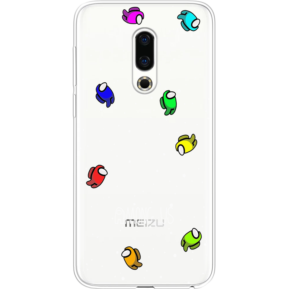 Чехол BoxFace Meizu 16 TH Among Us Invisible Прозрачный силикон (35817-bk76-35817)