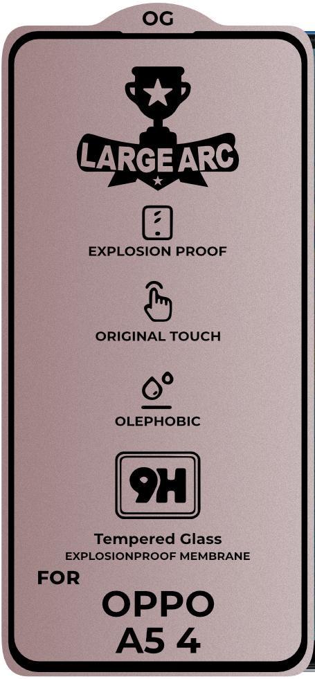Защитное стекло Large Arc для OPPO A54 Full Glue (24746)