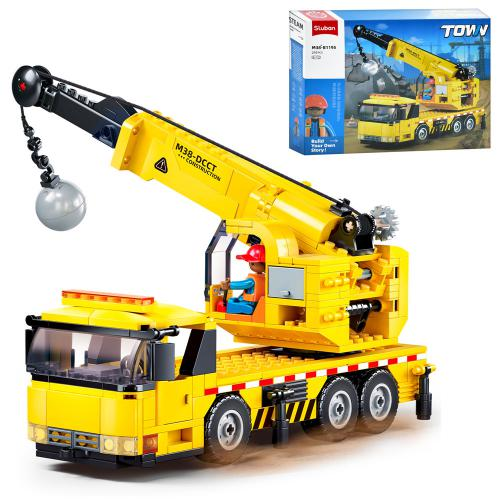 Конструктор детский SLUBAN M38-B1195 Строительная серия 293 деталей (M38-B1195/8,700)