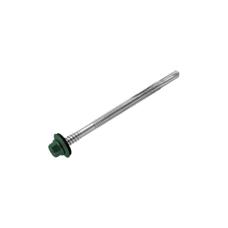Саморез для сэндвич-панелей со сверлом Metalvis TEX-HSL DIN7504K 5,5/6,3х175 max 15 мм цинк 100 шт. (9T6RZ09T663A8R6029)