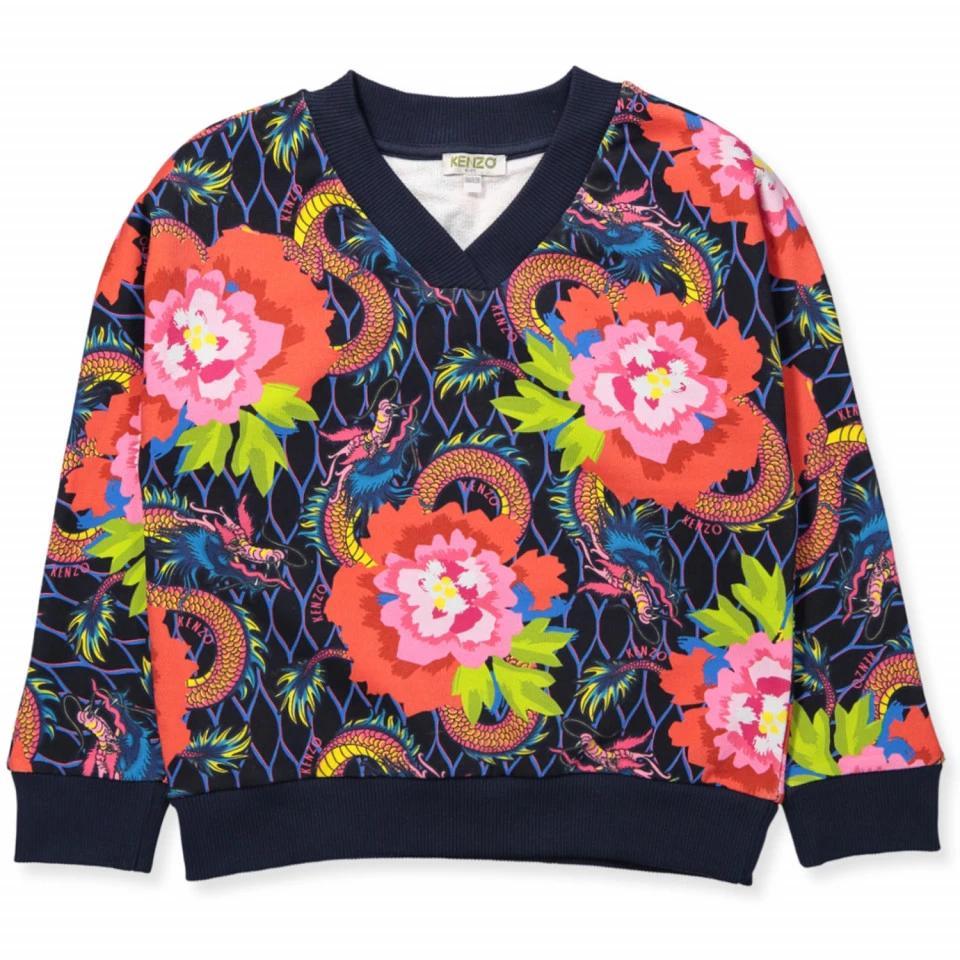 Світшот KENZO 15208 дракон 14 лет 164 см (32541254)