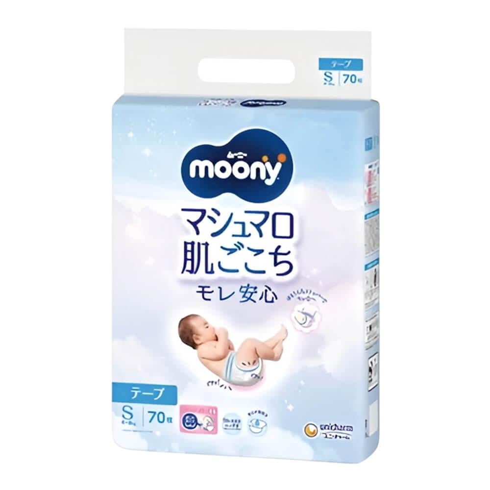 Подгузники Moony S 84 шт. 4-8 кг (4903111210756)