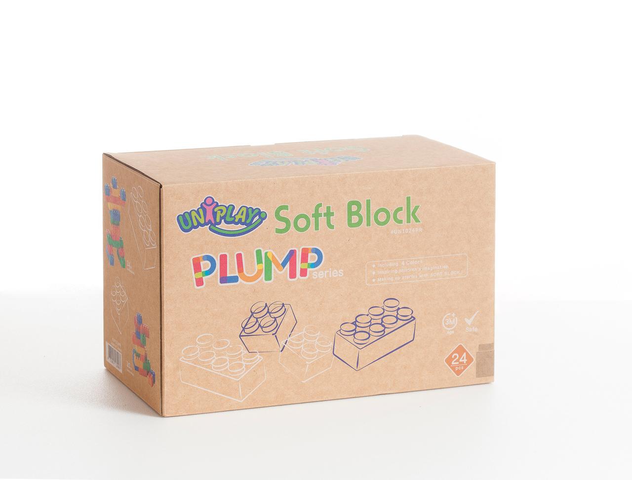 Конструктор Uniplay Plump 24 деталей (UN1024PR)