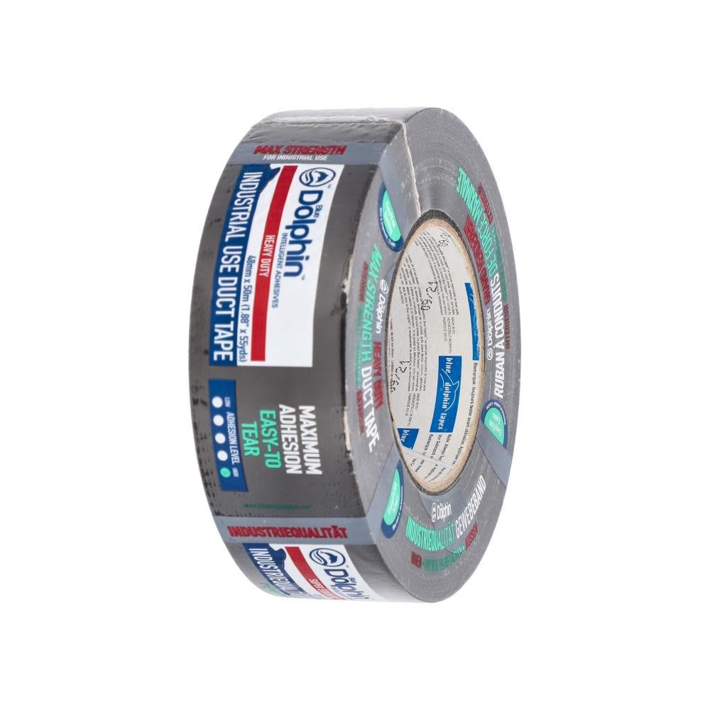 Скотч-лента строительный Blue dolphin heavy duty cloth tape-industrial grade 48 мм 50 м