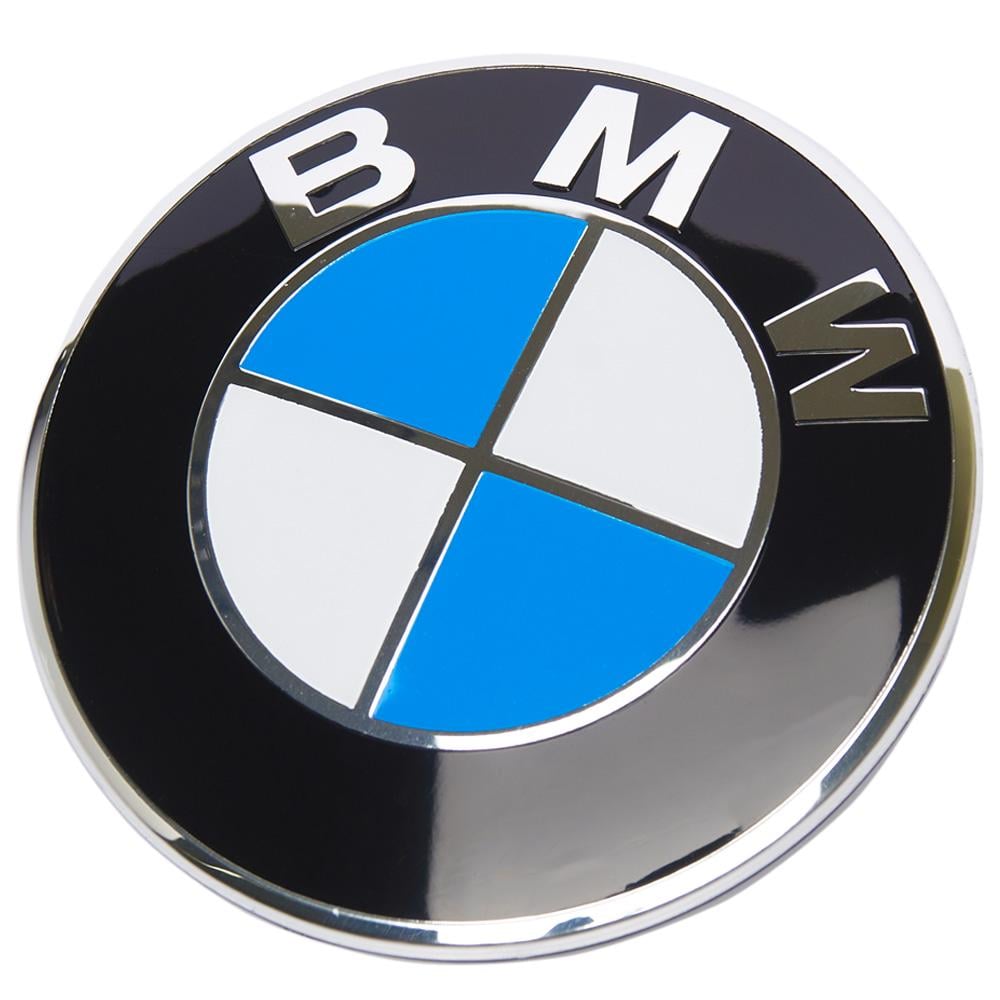 Емблема BMW E30/E32/E34/E36/E38/E39/E46/E60/E65/E66/E90/E91 74 мм Синій