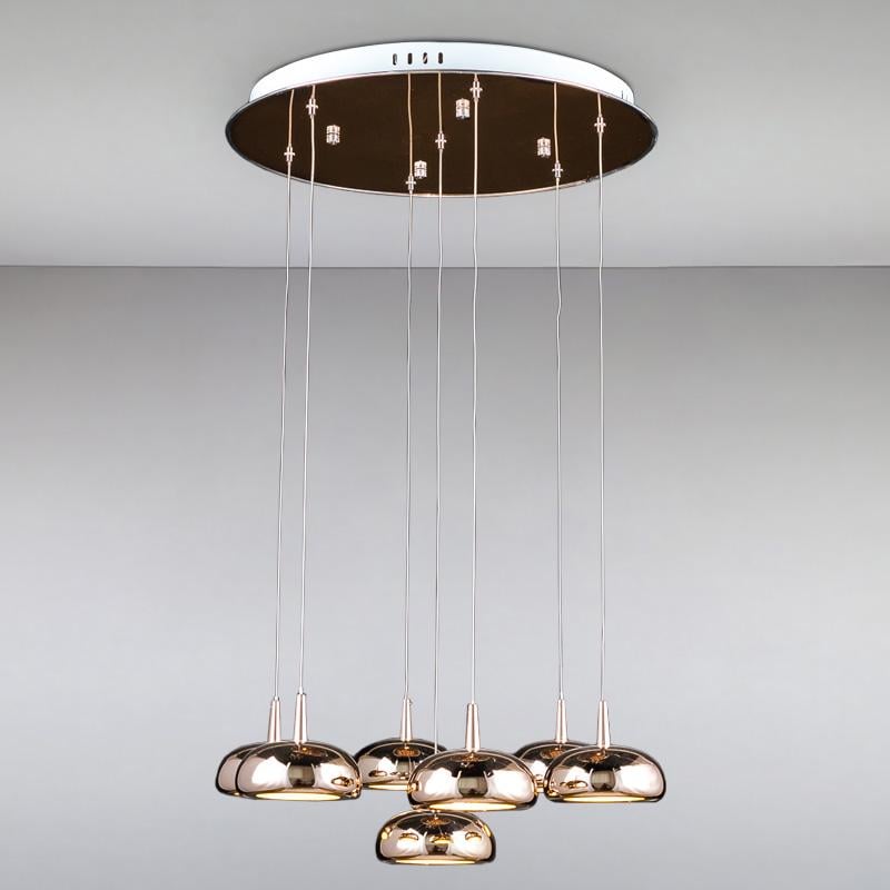 Люстра подвесная LED Light House ES-15618/7 Золото (9377)