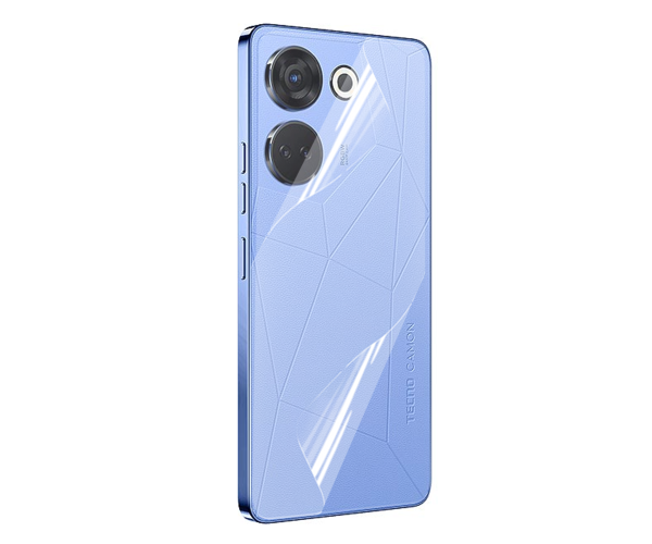 Пленка гидрогелевая противоударная Hydrogel Film для Tecno Camon 20 Pro на заднюю панель Transparent (PL-3008)