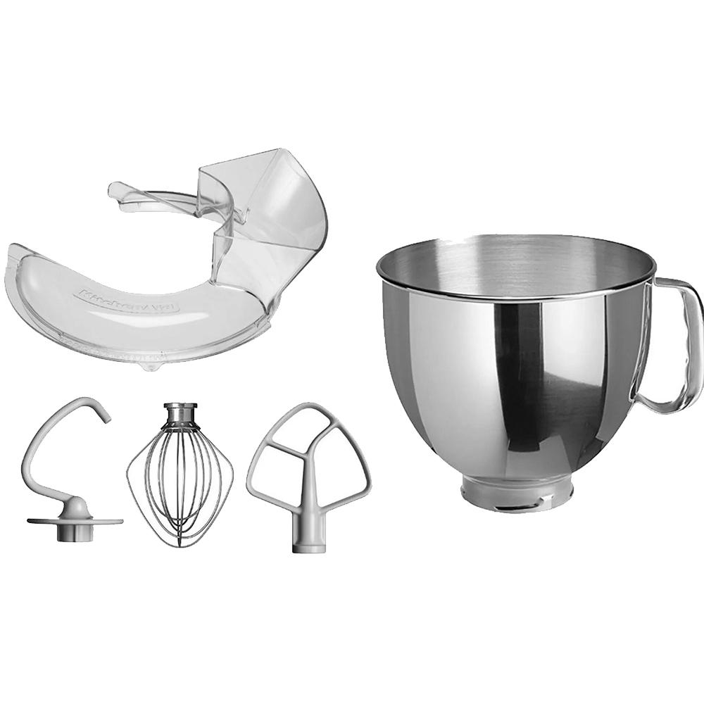 Миксер планетарный KitchenAid Artisan 4,3 л с откидным блоком Хром (5KSM95PSEMC) - фото 6