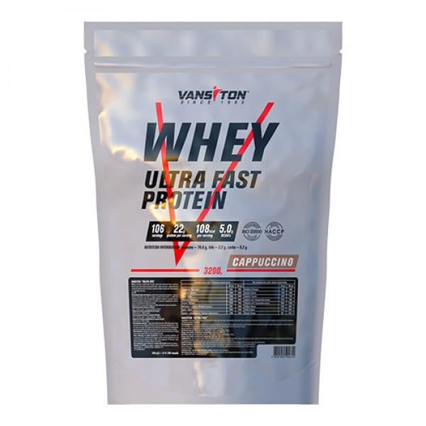 Протеїн Vansiton Ultra Protein Капучино 3200 г