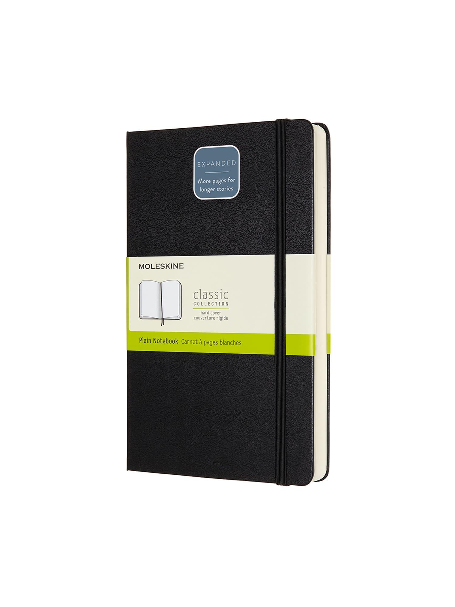 Блокнот Moleskine Classic Expanded средний нелинированный Черный (QP062EXP)