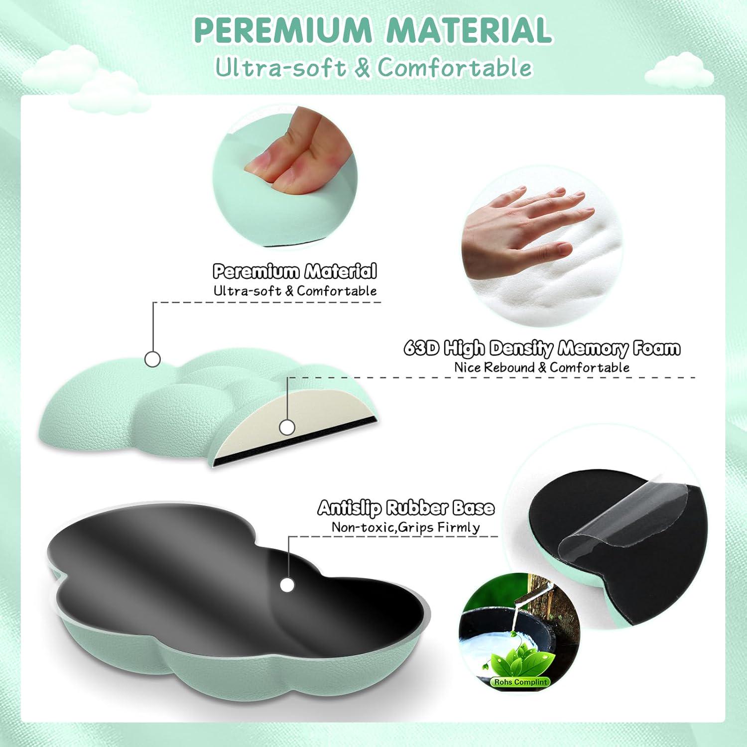 Підставка Bubbles під зап'ястя для мишки Green - фото 8