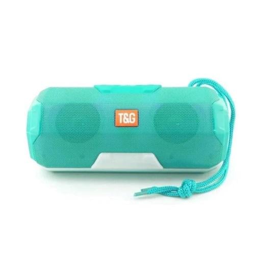 Портативна колонка TG-143 Bluetooth/FM/microSD/LED-підсвічування Mint (30151151ВER) - фото 1