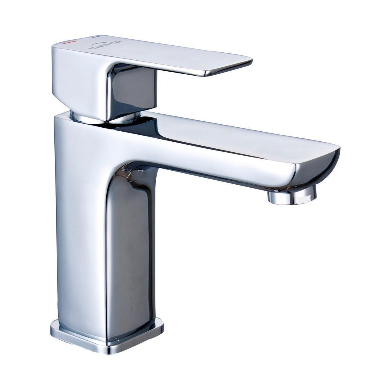 Смеситель для умывальника Invena Nyks BU-28-001 Хром (AKD9147)