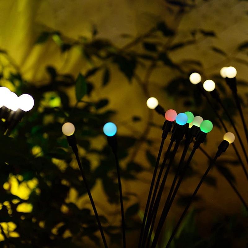 Фонарь на солнечной батарее садовый Светлячки 6 LED в грунт 70 см RGB (EX-sv6led-m) - фото 6 Фонарь на солнечной батарее садовый Светлячки 6 LED в грунт 70 см RGB (EX-sv6led-m) - фото 6