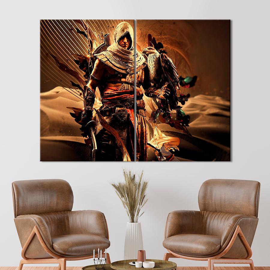 Настенний декор Байека из Сивы Assassin's Creed: Истоки 165x122 см (A177-2)