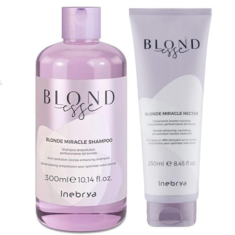 Набор для оттенков блонд Inebrya Blondesse Blonde miracle shampoo (1369557068)