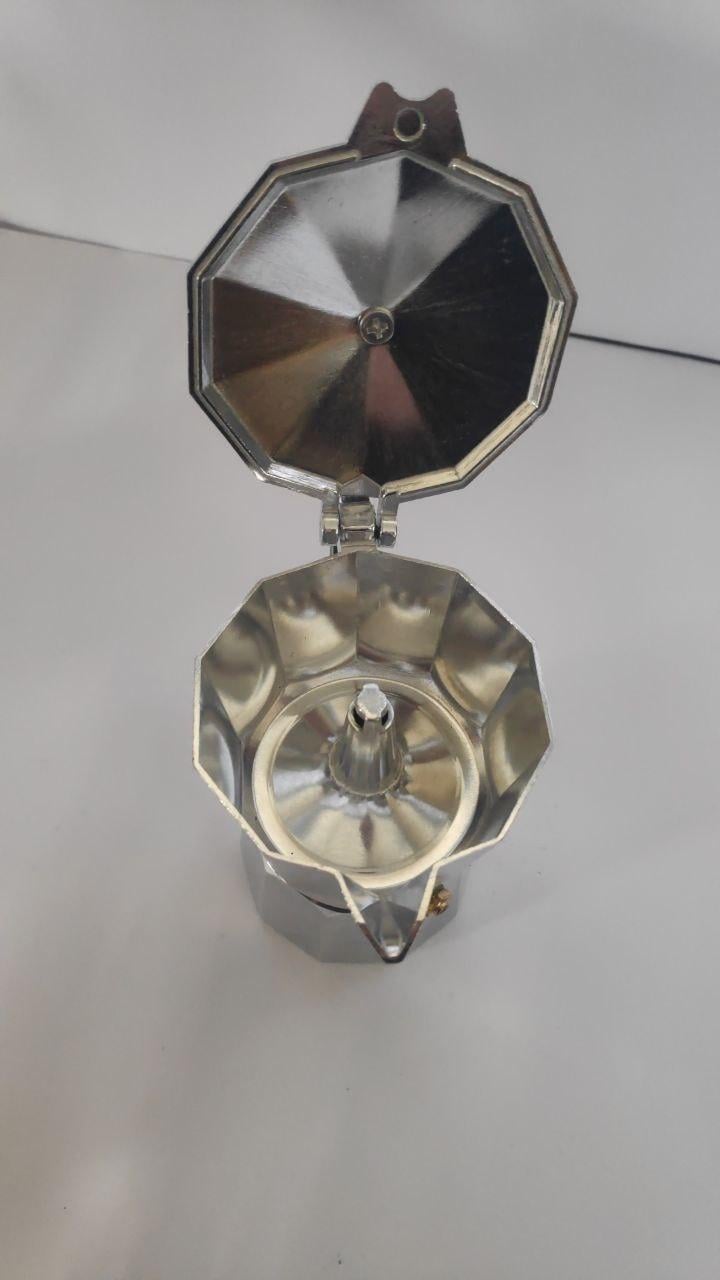 Гейзерная кофеварка Bohmann алюминиевая 150 мл на 3 чашек (BH-9403) - фото 3 Гейзерная кофеварка Bohmann алюминиевая 150 мл на 3 чашек (BH-9403) - фото 3