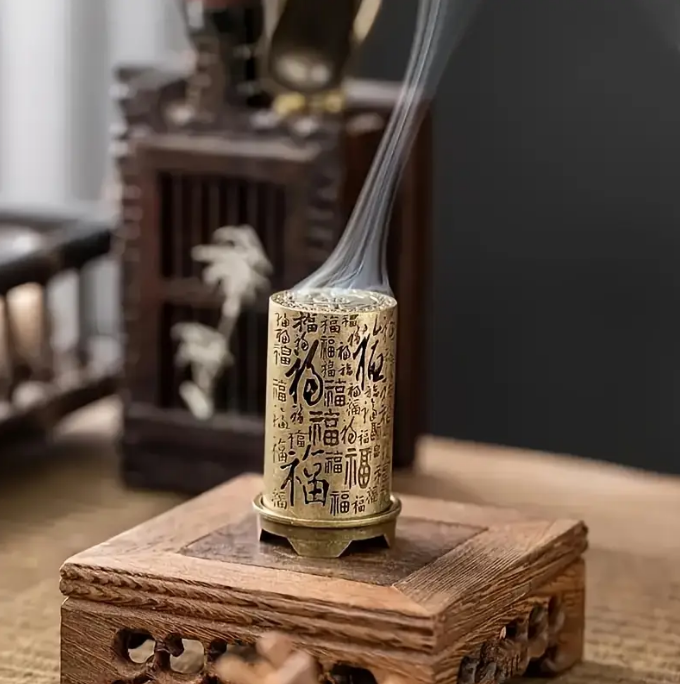 Аромалампа для благовоний Конус металлическая 6,2х3,8 см (EG4056)