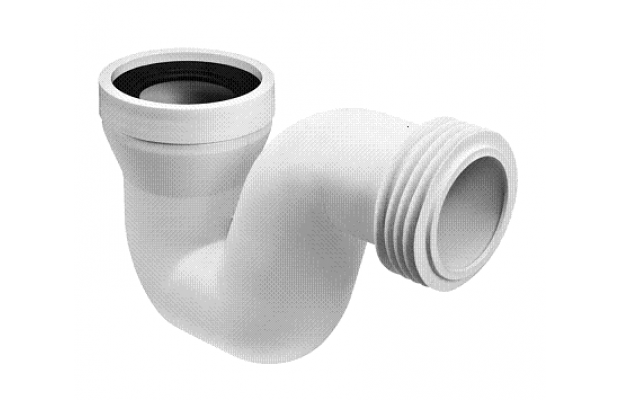 Колено для чаши генуя Mcalpine 280 мм с уплотнителем (HC43)