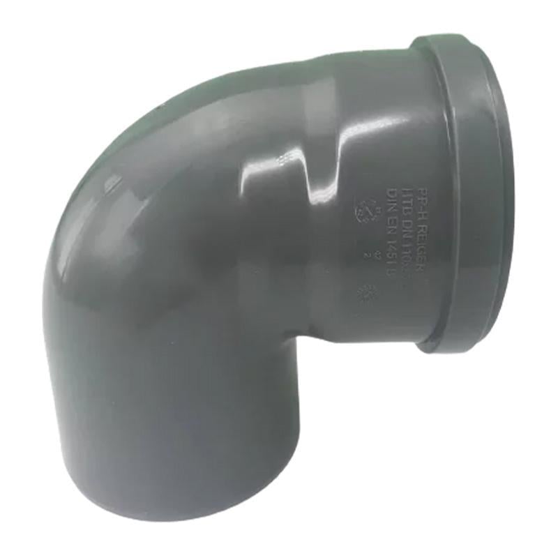 Колено канализационное Reiger ppr 110 90° (TU-19760)