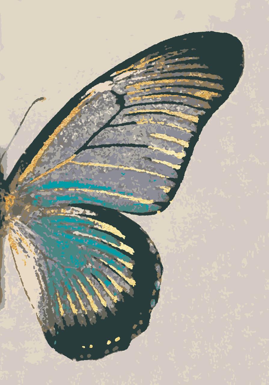 Комплект картин по номерам с красками металликами Изумрудные крылья ITR-016 4 шт. (2244949658) - фото 2