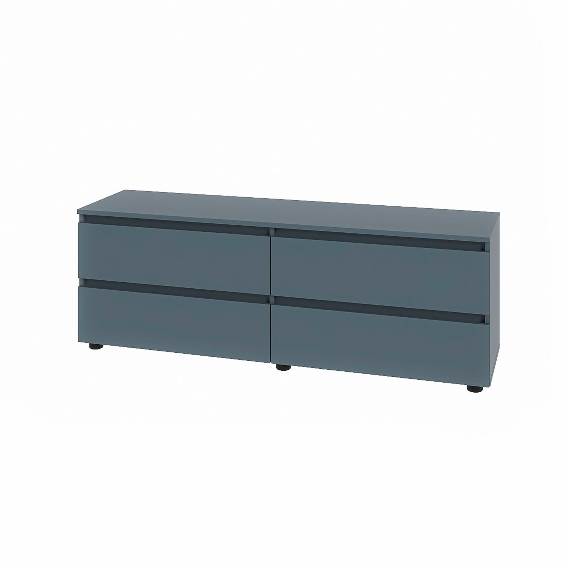 Тумба під ТВ Everest Лайт ЛТВ-1400 1402х377х488 мм Графіт (11142) - фото 1 Тумба під ТВ Everest Лайт ЛТВ-1400 1402х377х488 мм Графіт (11142) - фото 1