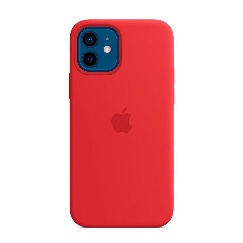 Чохол для Apple iPhone 12 Mini Silicone Magsafe Series Red