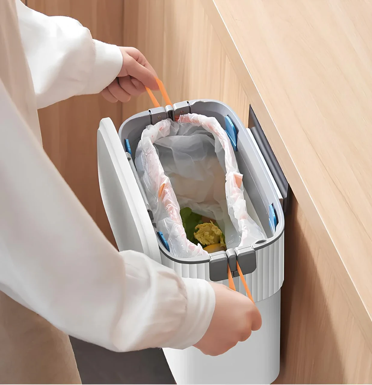 Мусорное ведро JAC подвесное 7 л (25879004) - фото 4