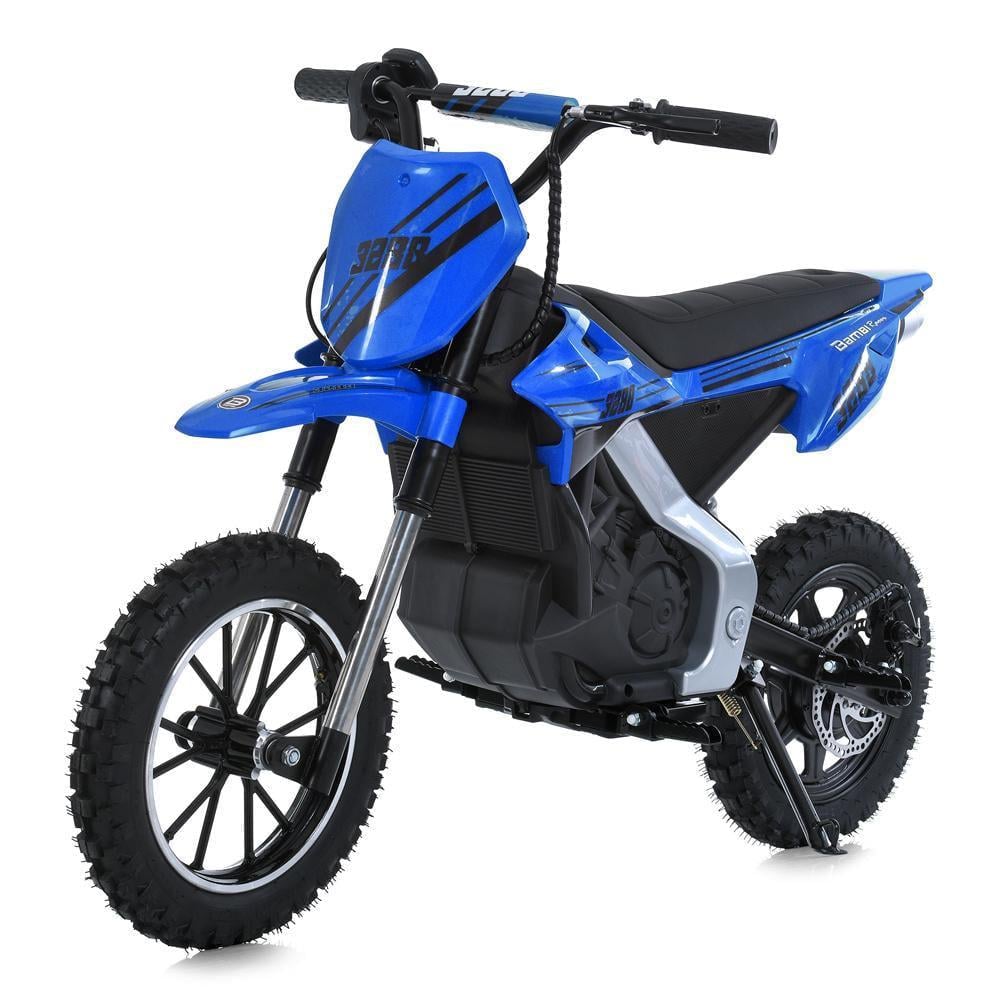 Дитячий електромотоцикл Bambi M 6076AL 2-колісний 350W Синій