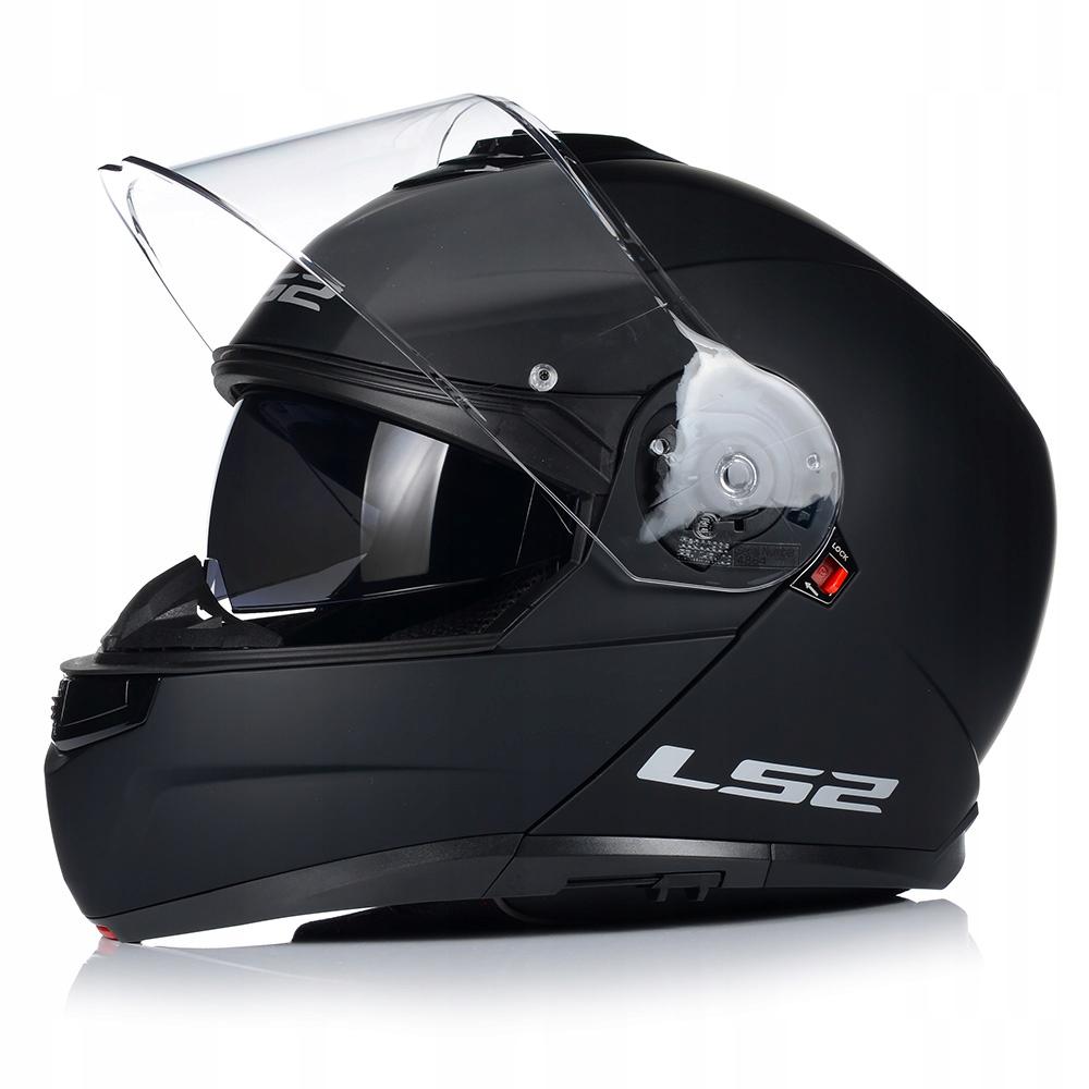 Мотошлем LS2 FF908 Strobe II Solid ECE 22.06 2XL Matt Black (29189) - фото 2