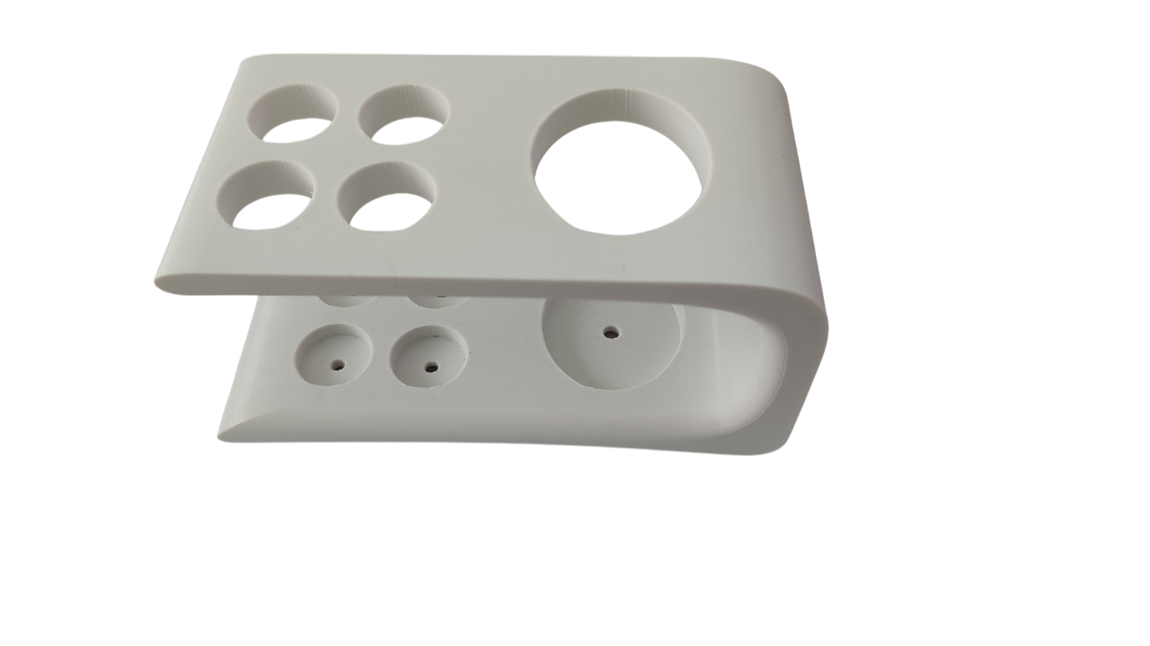 Подставка для зубных щеток и пасты Белый (617)