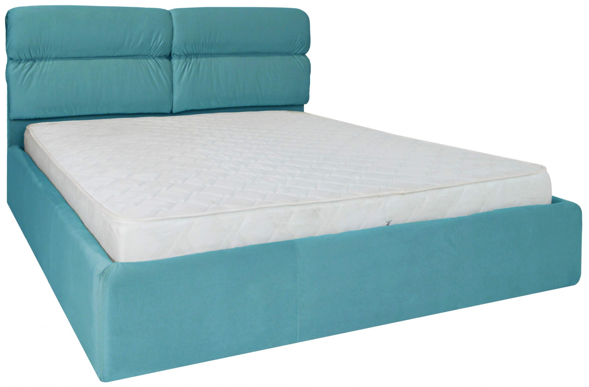 Кровать двуспальная Oxford Standart Missoni 014 180х200 см Голубой